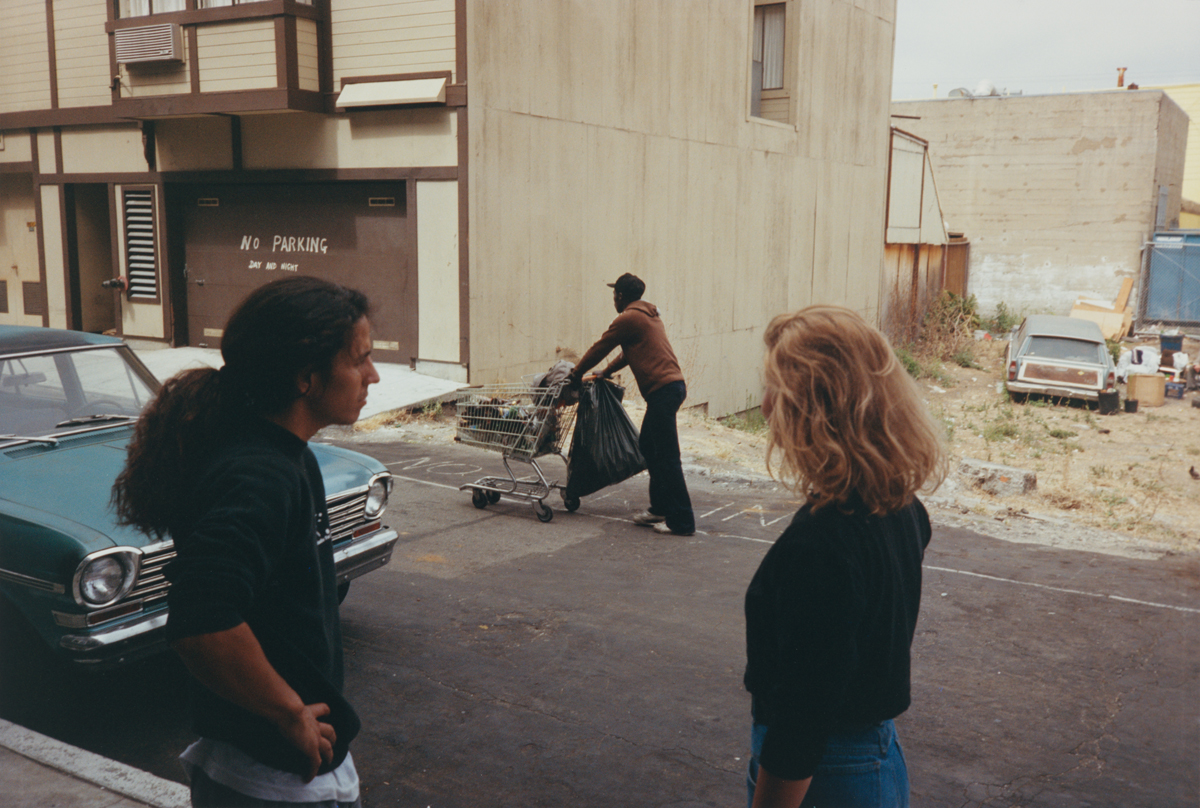 Wolfgang Tillmans, outside globe, SF, 1990; courtesy the artist, David Zwirner, New York / Hong Kong, Galerie Buchholz, Berlin / Cologne, Maureen Paley, London